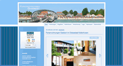 Desktop Screenshot of ferienwohnungen-gaebert.de