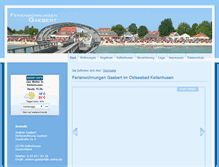 Tablet Screenshot of ferienwohnungen-gaebert.de